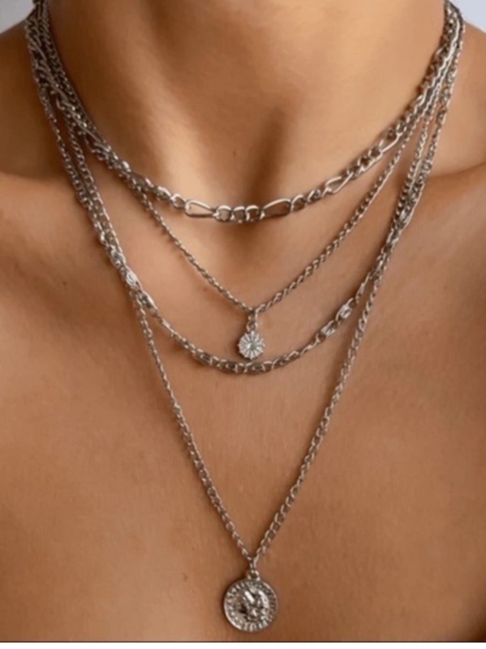 Silver necklace